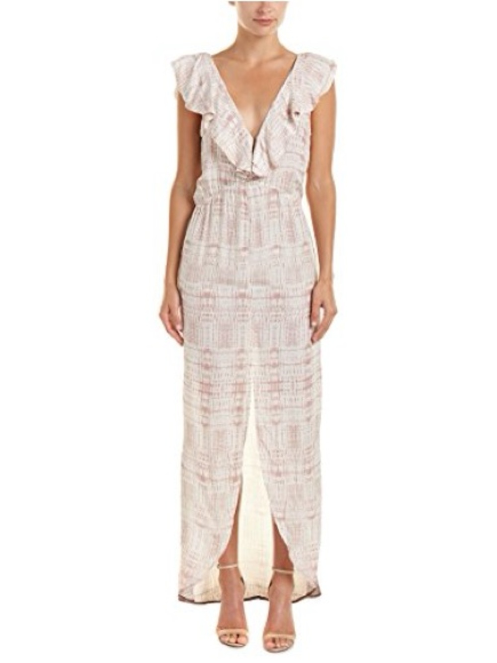 YOUNG FABULOUS AND BROKE Ruffled Maxi